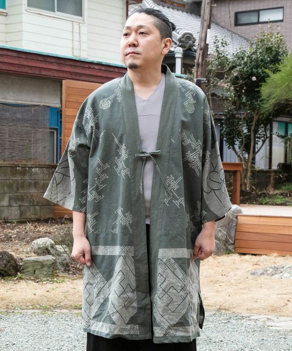 驚きの値段 倭物やカヤ ワモノヤカヤ 漫ろ日和メンズ羽織 はおり 和服