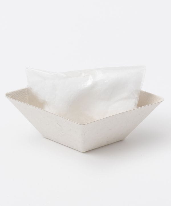 盛塩100g（麻紙のひし形皿付き）