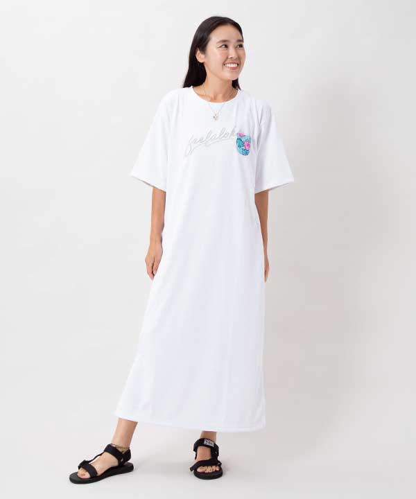【UVカット素材】エケアホTシャツワンピース