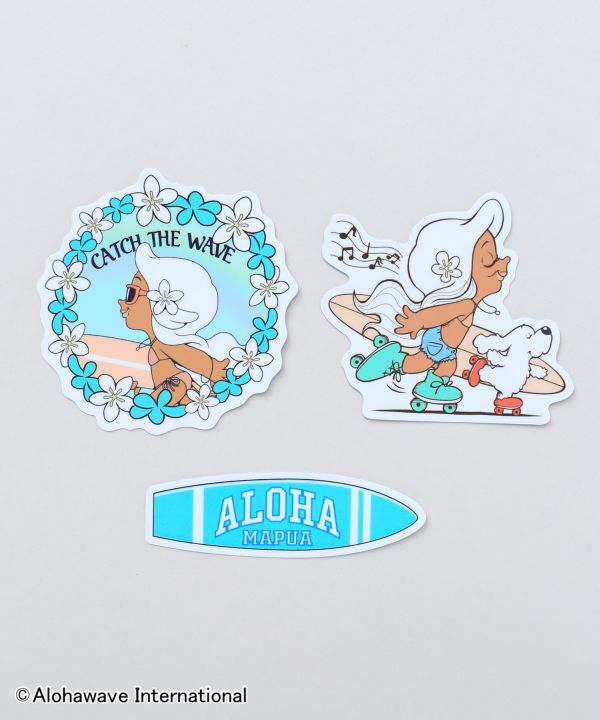 �n�E�I���R�Z�b�g�X�e�b�J�[�yALOHA MAPUA�z