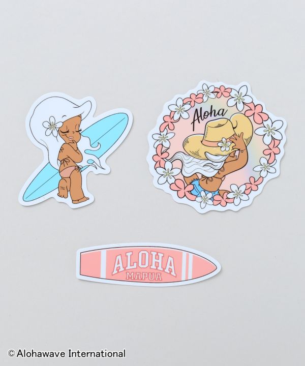 �n�E�I���R�Z�b�g�X�e�b�J�[�yALOHA MAPUA�z